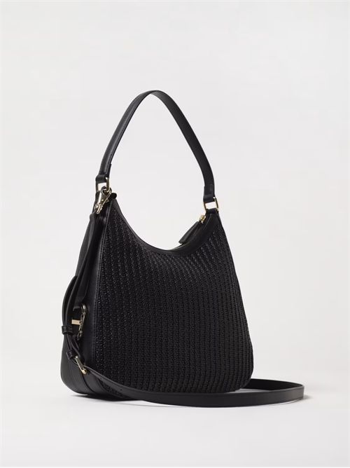 Borsa Twinset in pelle sintetica e rafia intrecciata TWINSET | TB7380/00006